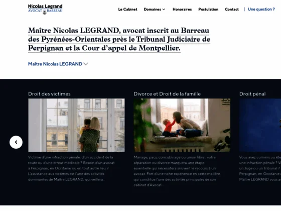 Maître Nicolas Legrand - Avocat à Perpignan