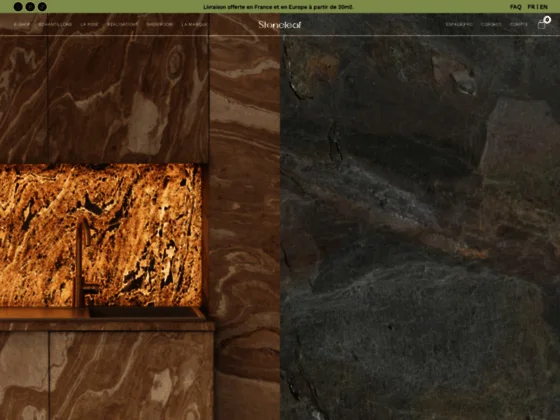 Revêtement pierre naturel par Stoneleaf