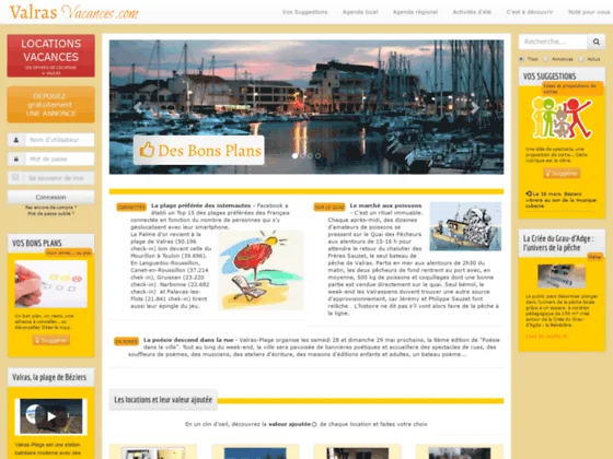 Valras Vacances - Infos loisirs et Bons plans de locations