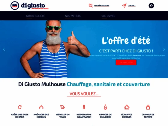 Di Giusto, votre salle de bains clés en main à Mulhouse