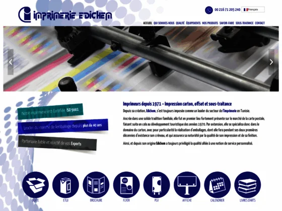 Imprimerie de référence - Impression tunisie