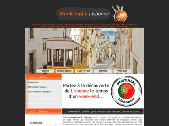 Week-end à Lisbonne