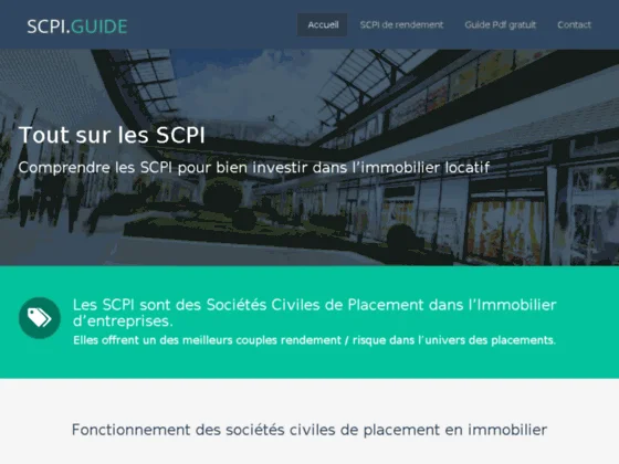 SCPI de rendement