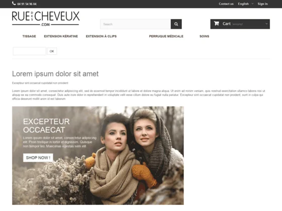 Rue des Cheveux : boutique salon vente et pose d'extensions à Marseille