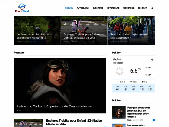 Gyropode pas cher sur Gyrodeal.com