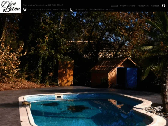 Béton imprimé / béton désactivé à Béthune (62)