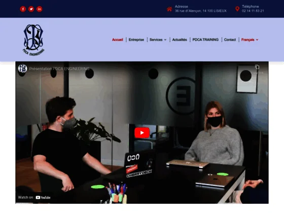 visitez notre site www.pdca-engineering-ltd.com