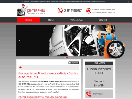 Votre expert en pneumatique, CENTER PNEU