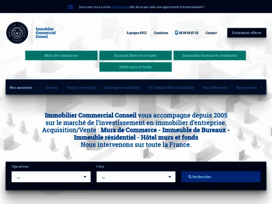 Estimation murs commerciaux