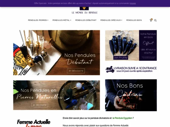 Le Monde Du Pendule : Achat Pendule Divinatoire