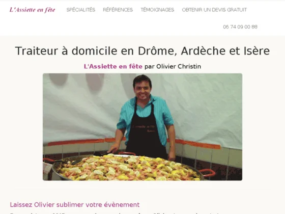 C’est la fête dans votre assiette avec Olivier Christin !