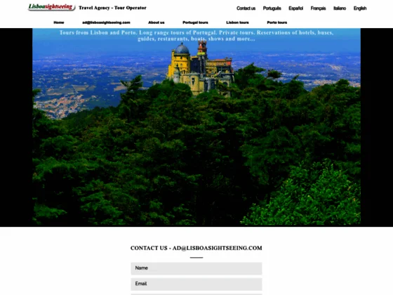 Excursions a Lisbonne, Porto, Algarve, Fatima, Portugal.