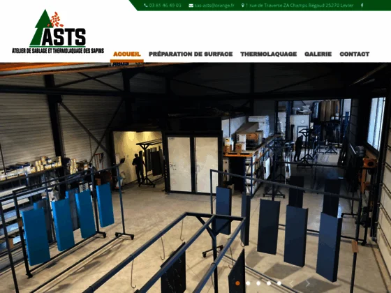 Entreprise de thermolaquage : ASTS Philippe Lhomme
