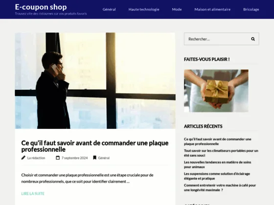 Codes promo et bons plans