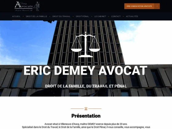 Avocat à Lille: Maître Eric Demey