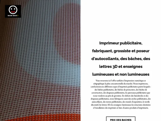 Drapeaux publicitaires