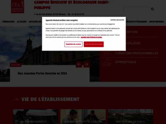  Apprentis Saint-Philippe – lycée professionnel ile de france