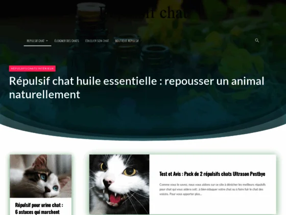 Meilleur repulsif chat 