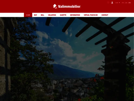 Immobilier en Valais (Suisse)