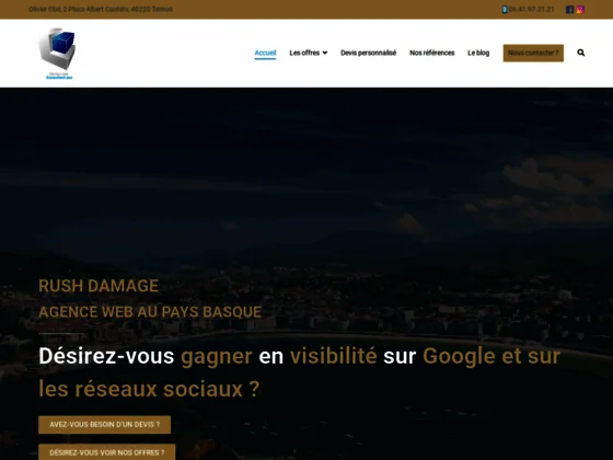 Rush Damage : Agence seo au pays basque 