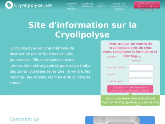 Cryolipolyse à Perpignan