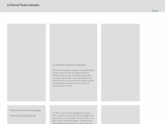 Aggrandissez votre intérieur avec une porte de placard coulissante