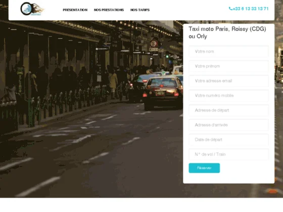EasyFast - Réserver un Taxi moto sur Paris 
