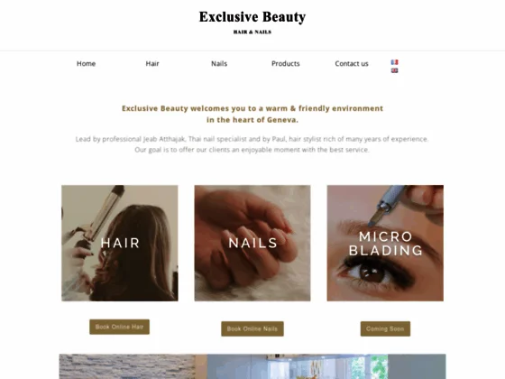 Exclusive Beauty - Coiffeur et onglerie à Genève