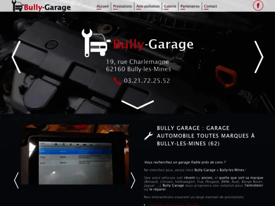 Garage auto à Noeux-les-Mines (62)