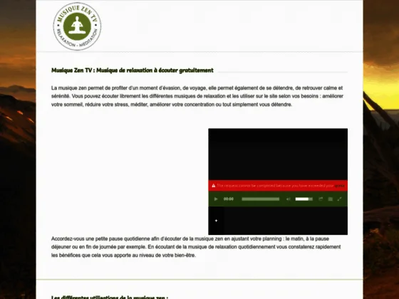 musique relaxation: musique-zen.fr