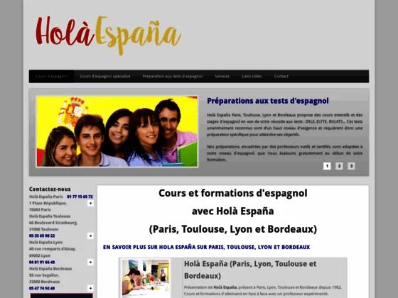 cours d'espagnol à paris 