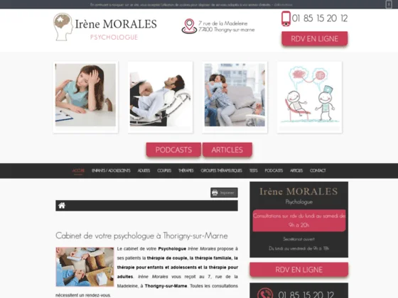 Psychologue à Thorigny sur Marne