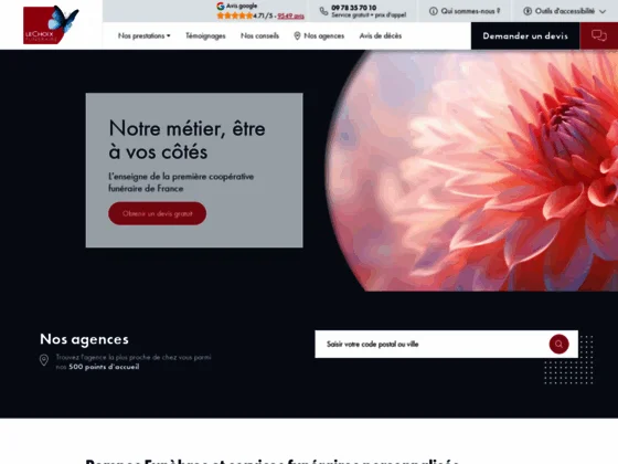 Services funéraires en ligne