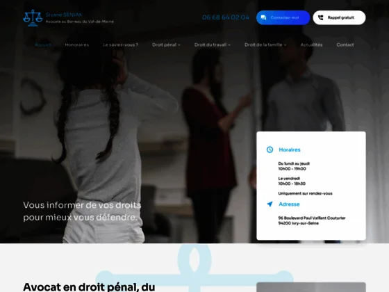  Cabinet d'avocat en droit du travail à Ivry-sur-Seine 