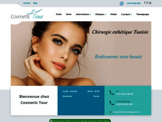 Cosmetic Tour : votre partenaire de chirurgie esthétique