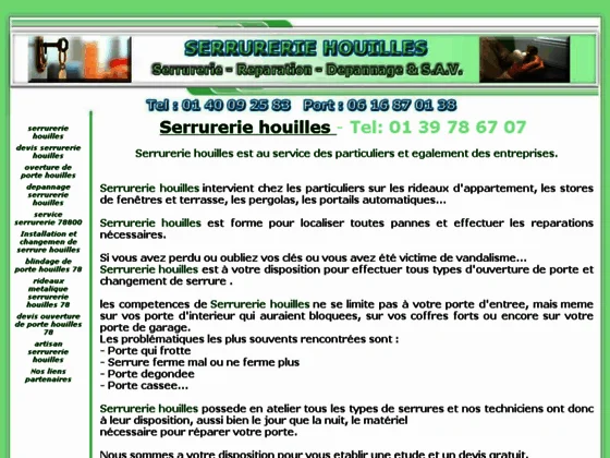 Le serrurier Houilles