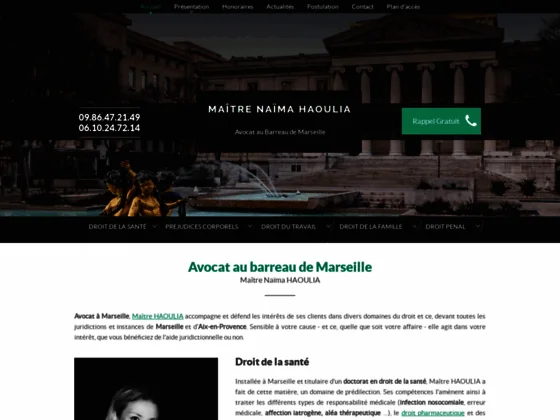  Cabinet d'avocat HAOULIA à Marseille 