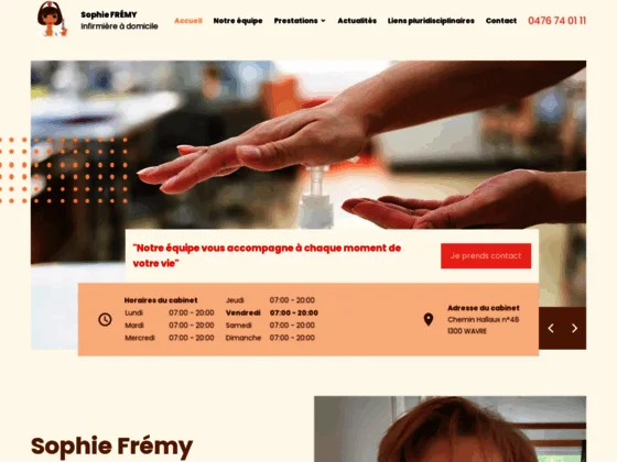 Infirmière traitement médicamenteux à domicile Limal