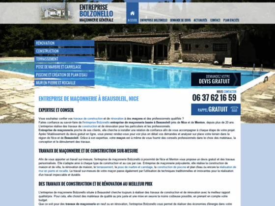  Construction terrasse Beausoleil 