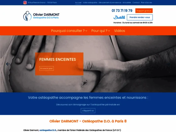  Ostéopathe bebe Paris 