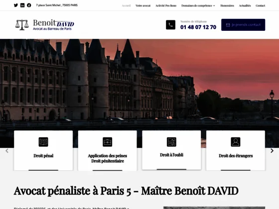  Avocat droit pénitentiaire à Paris 