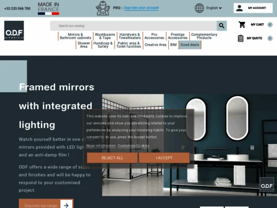 Equipement : Douche pmr | ODF