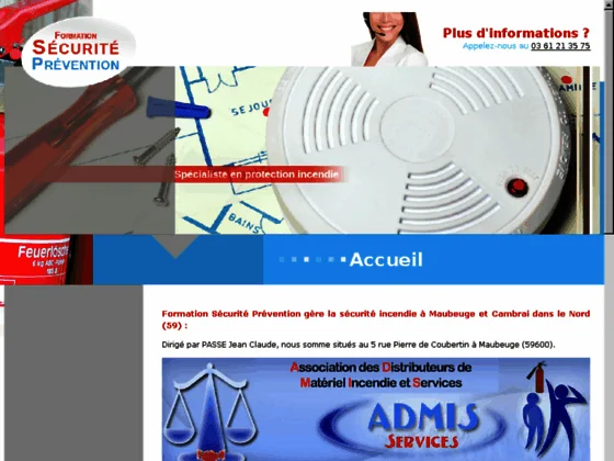 société pour sécurité incendie à Maubeuge