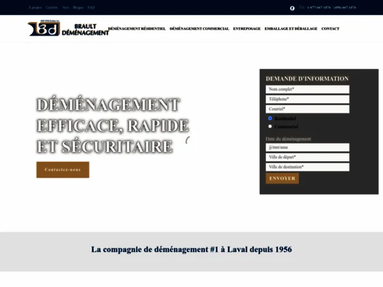 Déménagement à Montréal