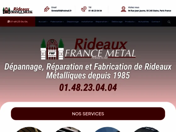 rideau métallique