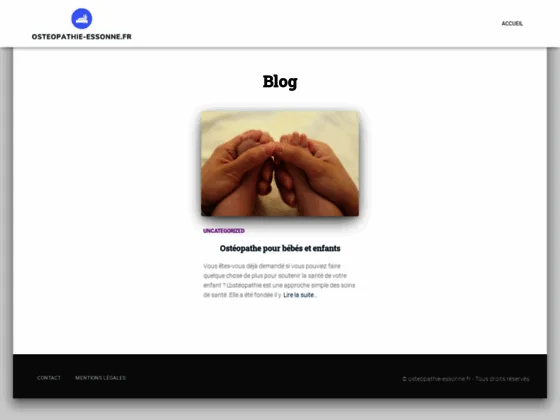  Ostéopathe à domicile à Corbeil-Essonnes, pour les traumatismes 