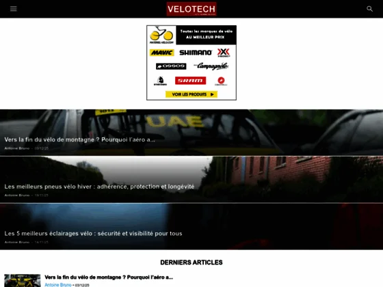 Velotech.fr, le blog collaboratif sur l’équipement cycliste
