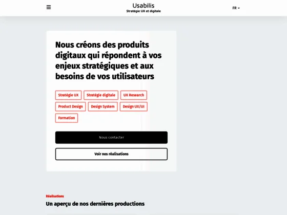 L’UX design et l’expertise d’interface ergonomique avec Usabilis
