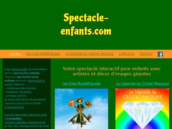 Spectacle pour école primaire