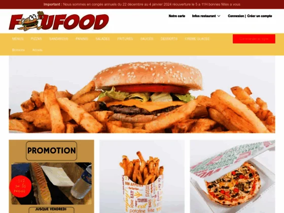 Fou Food : Fast Food à Saintes